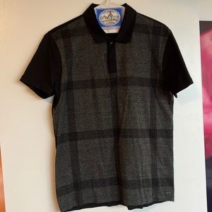 Hugo Boss Polo Size Medium, Black: Gray
